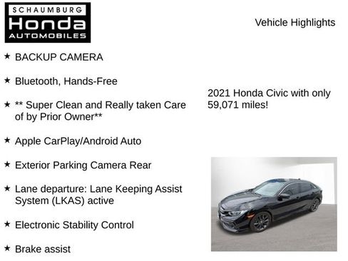 Used 2021 Honda Civic EX image 14