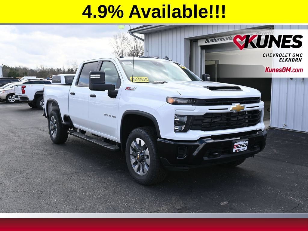 New 2026 Chevrolet Silverado 2500 Custom w/ Custom Value Package AWD/4WD image 1
