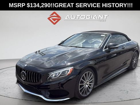 Used 2017 Mercedes-Benz S 550 Cabriolet w/ Sport Package image 1