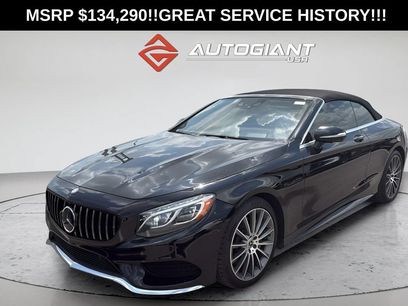 Used 2017 Mercedes-Benz S 550 Cabriolet w/ Sport Package