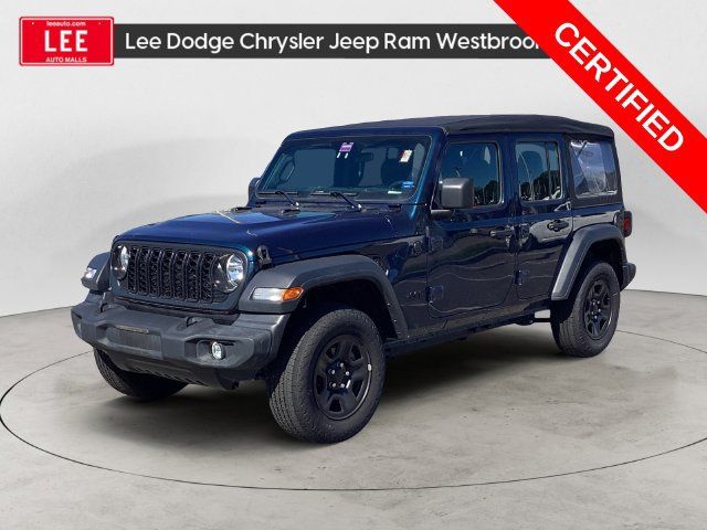 Used 2025 Jeep Wrangler Unlimited Sport AWD/4WD image 1
