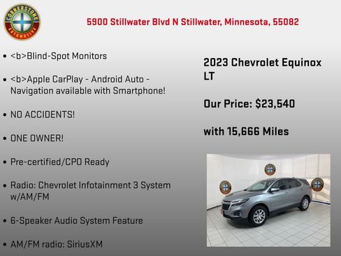Used 2023 Chevrolet Equinox LT AWD/4WD image 15