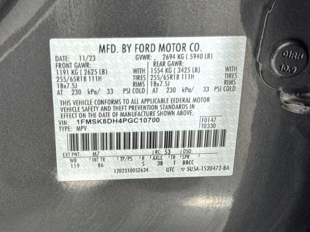Used 2023 Ford Explorer XLT w/ Class IV Trailer Tow Package AWD/4WD image 40