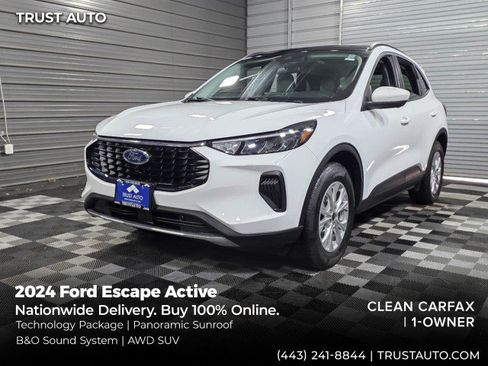 Used 2024 Ford Escape Active w/ Tech Pack #2 AWD/4WD image 1