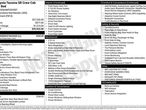 Used 2021 Toyota Tacoma SR w/ SR Convenience Package RWD image 32