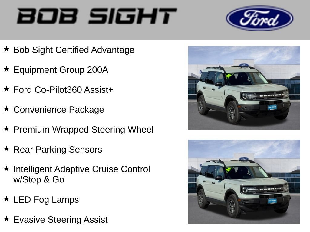 Used 2024 Ford Bronco Sport Big Bend w/ Convenience Package AWD/4WD image 3