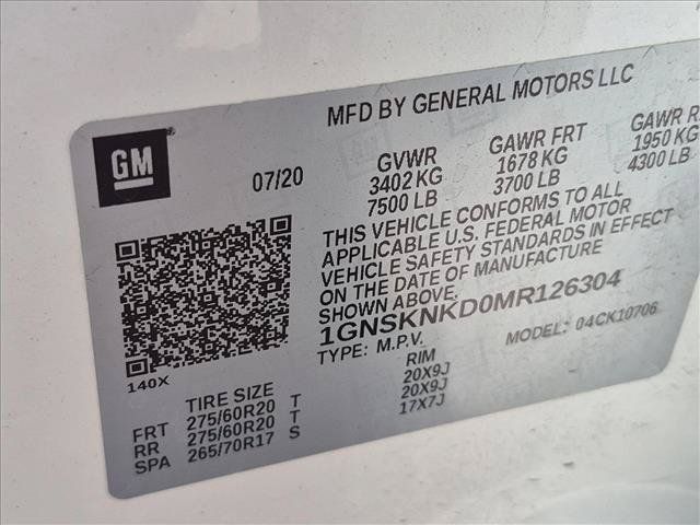 Used 2021 Chevrolet Tahoe LT w/ LT Signature Package AWD/4WD image 10