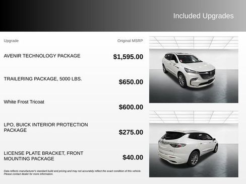 Used 2023 Buick Enclave Avenir w/ Avenir Technology Package AWD/4WD image 4