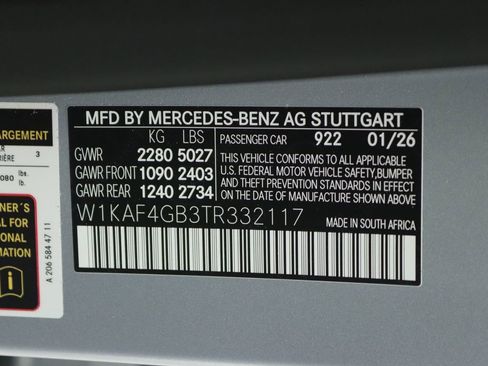 New 2026 Mercedes-Benz C 300 Sedan image 12