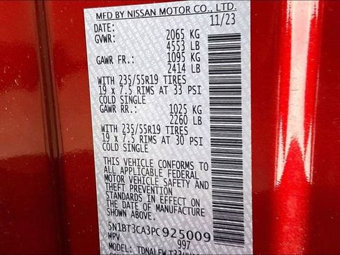 Used 2023 Nissan Rogue SL w/ SL Premium Package image 14