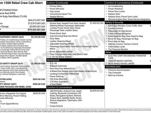 Used 2021 RAM 1500 Rebel w/ Level 2 Equipment Group AWD/4WD image 24
