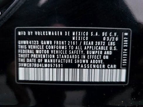 Used 2020 Volkswagen Jetta S w/ Driver Assistance Package FWD image 25
