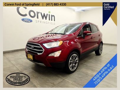 Certified 2021 Ford EcoSport Titanium w/ Interior Protection Package