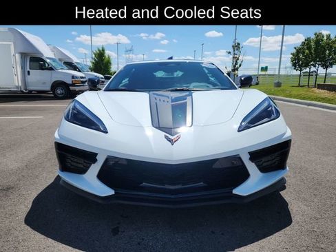 Used 2024 Chevrolet Corvette Stingray Preferred Cpe w/ Body-Color Dual Roof Package RWD image 2