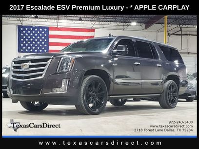 Used 2017 Cadillac Escalade ESV Premium Luxury