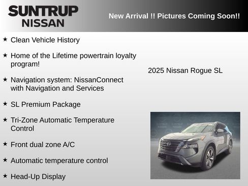 Used 2025 Nissan Rogue SL w/ SL Premium Package AWD/4WD image 6