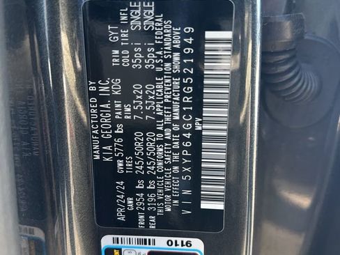 Used 2024 Kia Telluride S w/ S Sunroof Package image 37