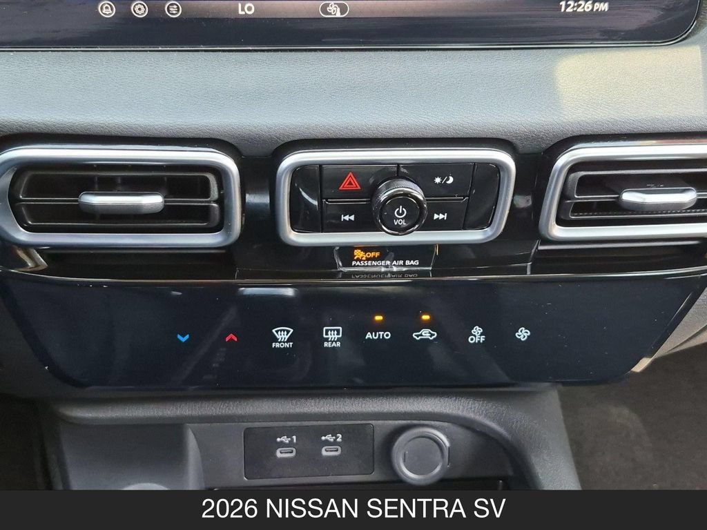 Certified 2026 Nissan Sentra SV w/ Floor Mat Package FWD image 22