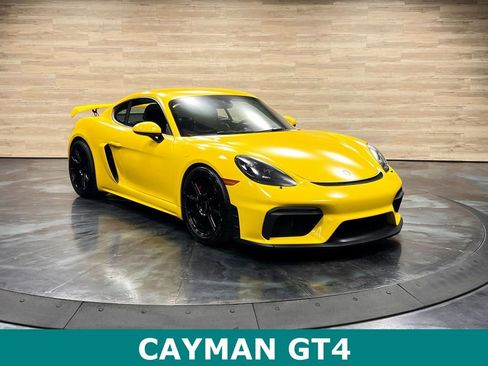 Used 2023 Porsche 718 Cayman GT4 RWD image 1