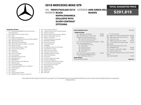 Used 2018 Mercedes-Benz AMG GT R Coupe image 5