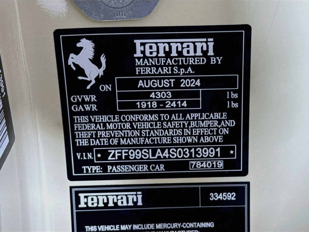 Certified 2025 Ferrari 296 GTB RWD image 30