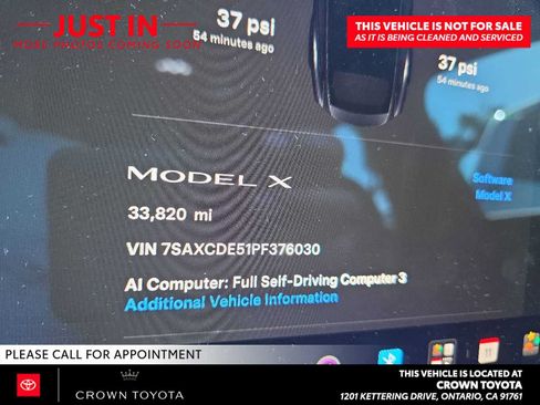 Used 2023 Tesla Model X AWD/4WD image 10