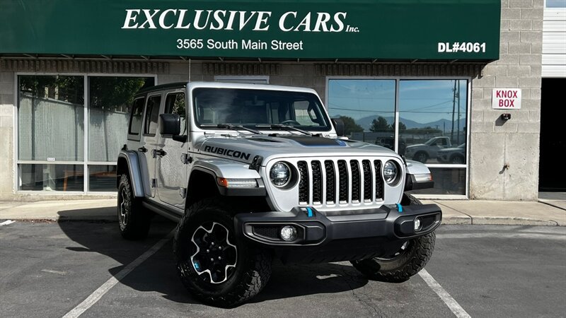 Used 2023 Jeep Wrangler Unlimited Rubicon 4xe w/ Cold Weather Group AWD/4WD image 1