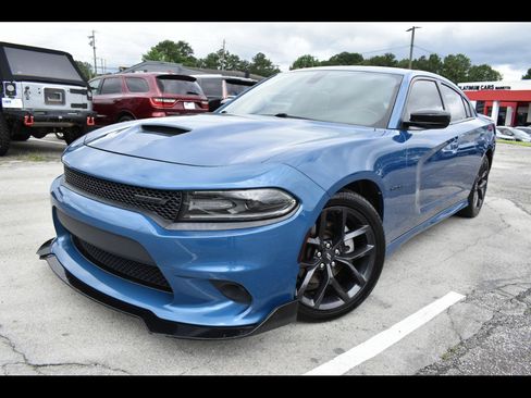 Used 2021 Dodge Charger R/T w/ Blacktop Package RWD image 1