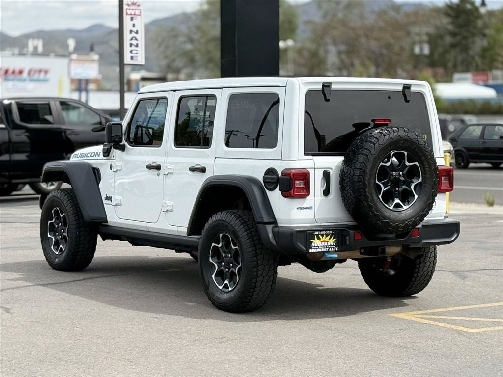 Used 2023 Jeep Wrangler Unlimited Rubicon 4xe w/ Cold Weather Group AWD/4WD image 5