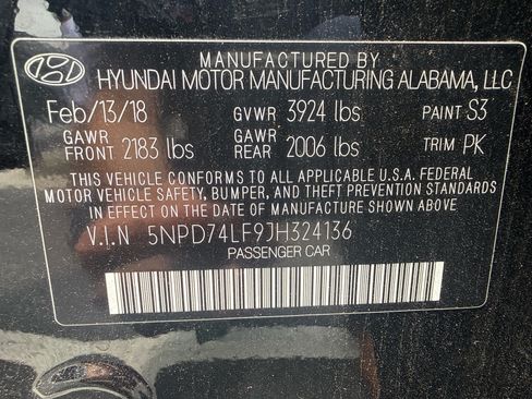 Used 2018 Hyundai Elantra SE FWD image 5