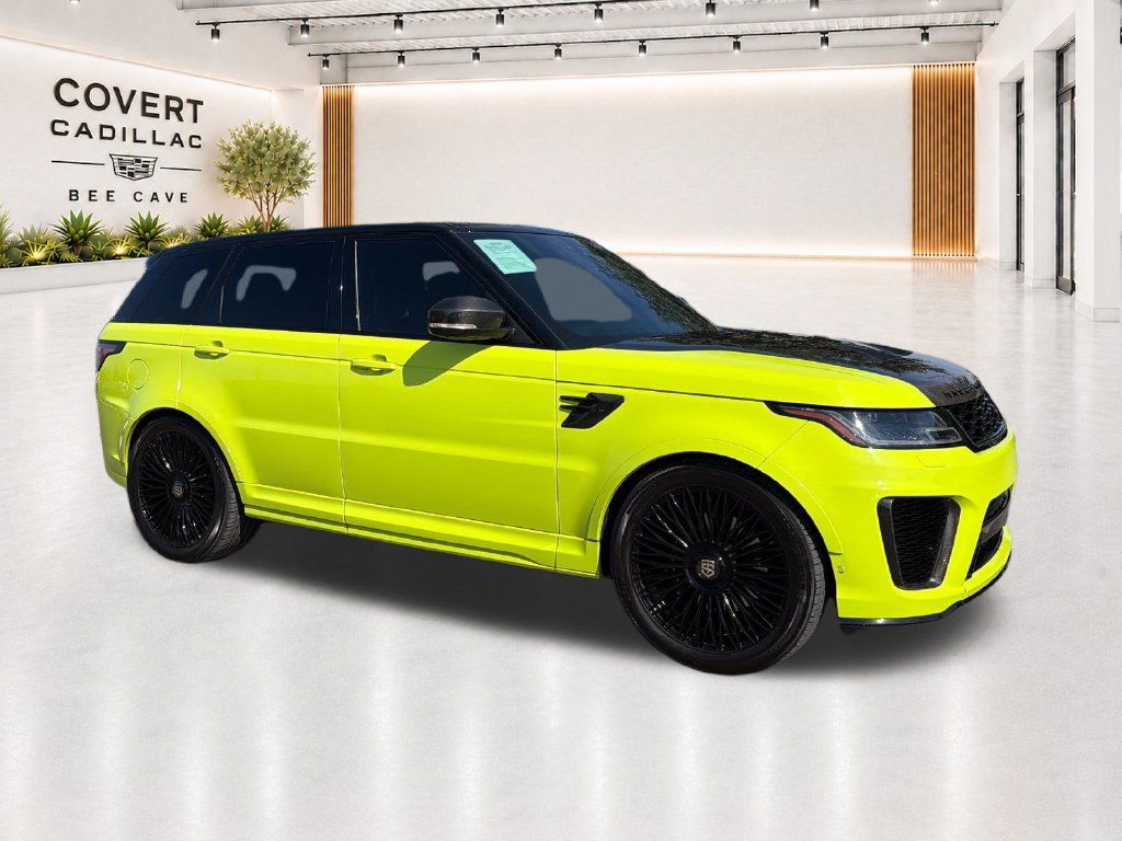 Used 2021 Land Rover Range Rover Sport SVR AWD/4WD image 14
