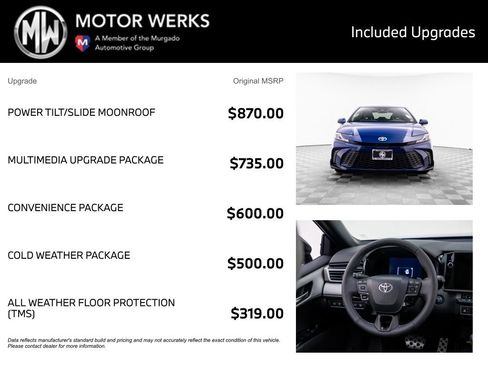 Used 2026 Toyota Camry SE w/ Multimedia Upgrade Package AWD/4WD image 4
