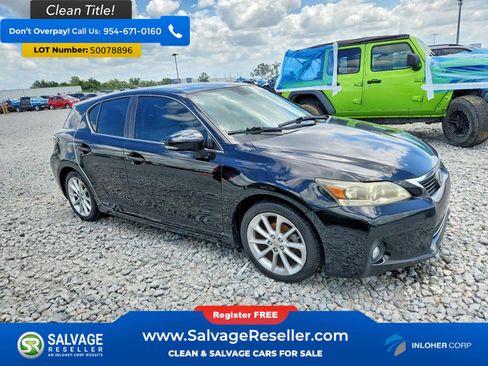 Used 2012 Lexus CT 200h Premium w/ Premium Audio Pkg image 5