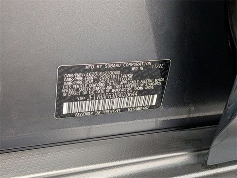 Certified 2022 Subaru WRX Premium image 32