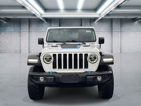 Used 2021 Jeep Wrangler Unlimited Rubicon 4xe w/ Steel Bumper Group image 2