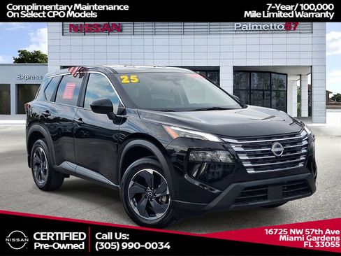 Certified 2025 Nissan Rogue SV FWD image 1