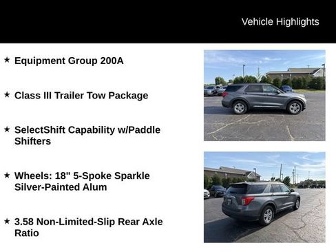 Used 2021 Ford Explorer XLT w/ Class III Trailer Tow Package AWD/4WD image 4