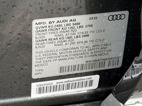 Used 2025 Audi Q5 2.0T Premium AWD/4WD image 26