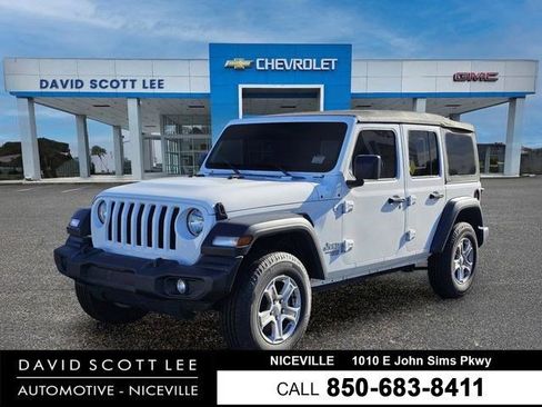Used 2020 Jeep Wrangler Unlimited Sport S AWD/4WD image 1