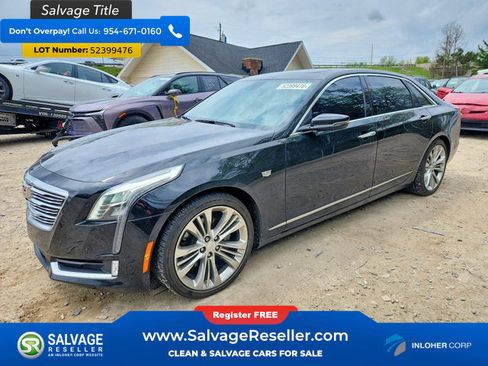 Used 2018 Cadillac CT6 Platinum AWD/4WD image 1
