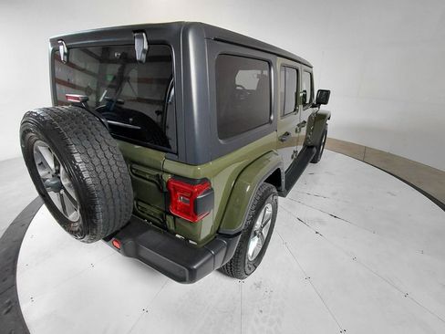 Used 2021 Jeep Wrangler Unlimited Sahara w/ Uconnect 4C Nav & Sound Group AWD/4WD image 8