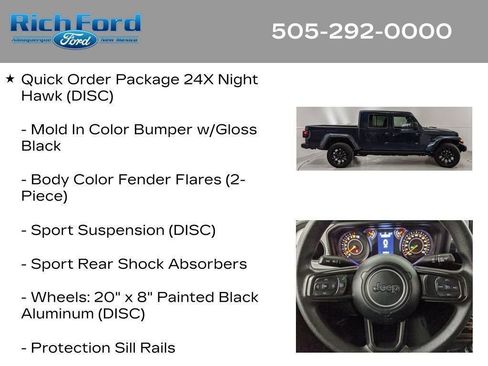Used 2025 Jeep Gladiator Sport AWD/4WD image 58