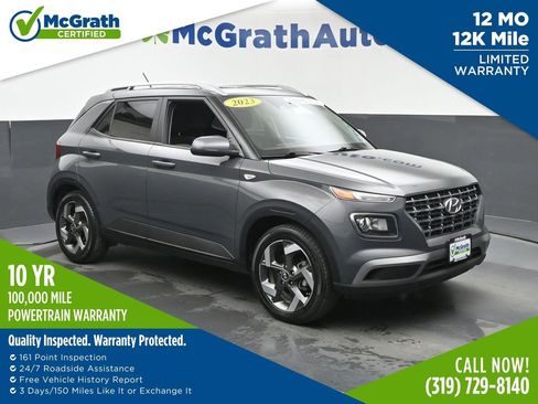 Certified 2023 Hyundai Venue SEL FWD image 1