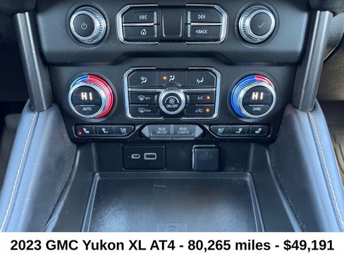 Used 2023 GMC Yukon XL AT4 image 20