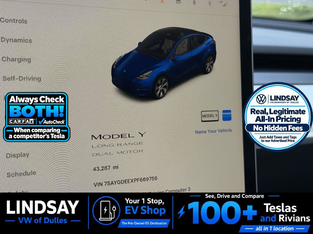 Used 2023 Tesla Model Y Long Range AWD/4WD image 21