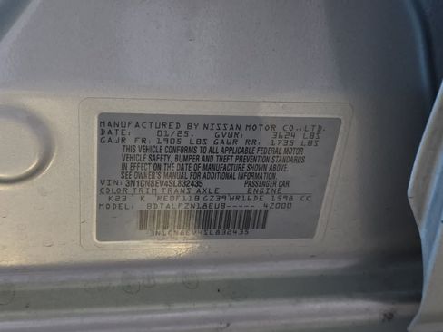 Used 2025 Nissan Versa SV FWD image 25