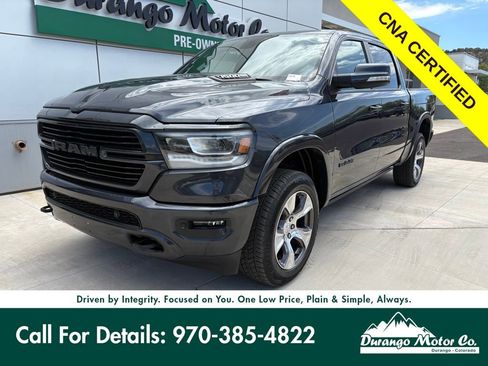Used 2019 RAM 1500 Laramie AWD/4WD image 1