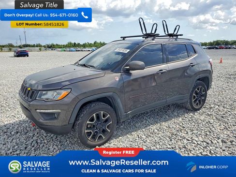 Used 2019 Jeep Compass Trailhawk w/ Leather Interior Group AWD/4WD image 1