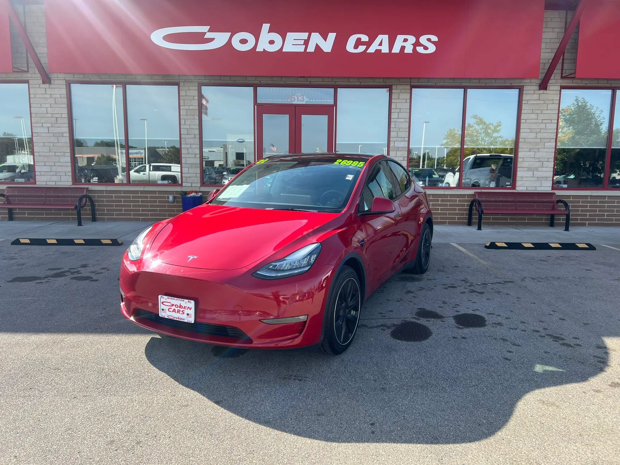 Used 2021 Tesla Model Y Long Range AWD/4WD image 1