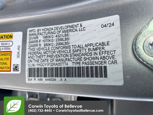 Used 2024 Honda Accord EX image 29